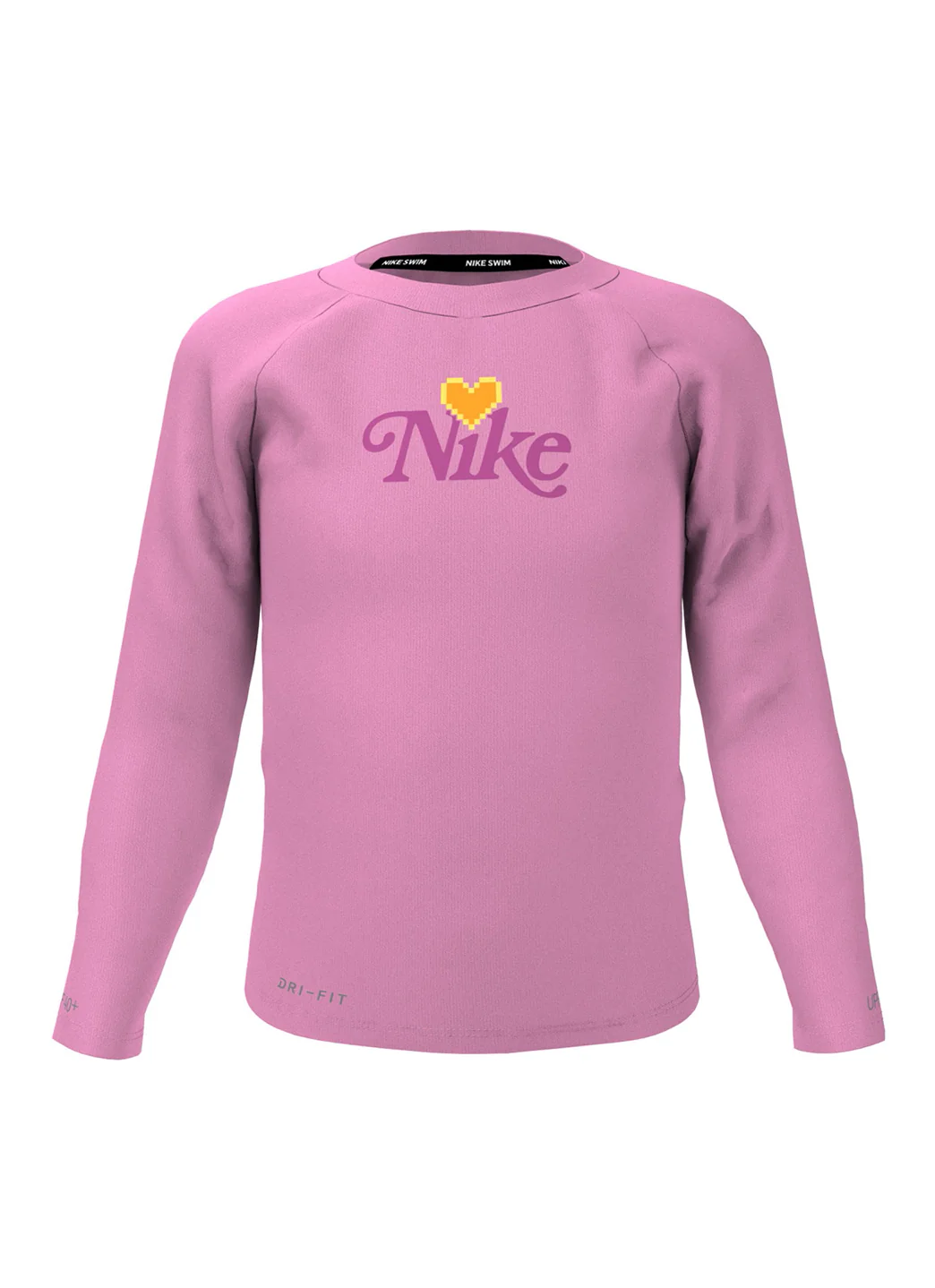 Nike Girls' Digi Heart Long Sleeve Rashguard (Little Kid)