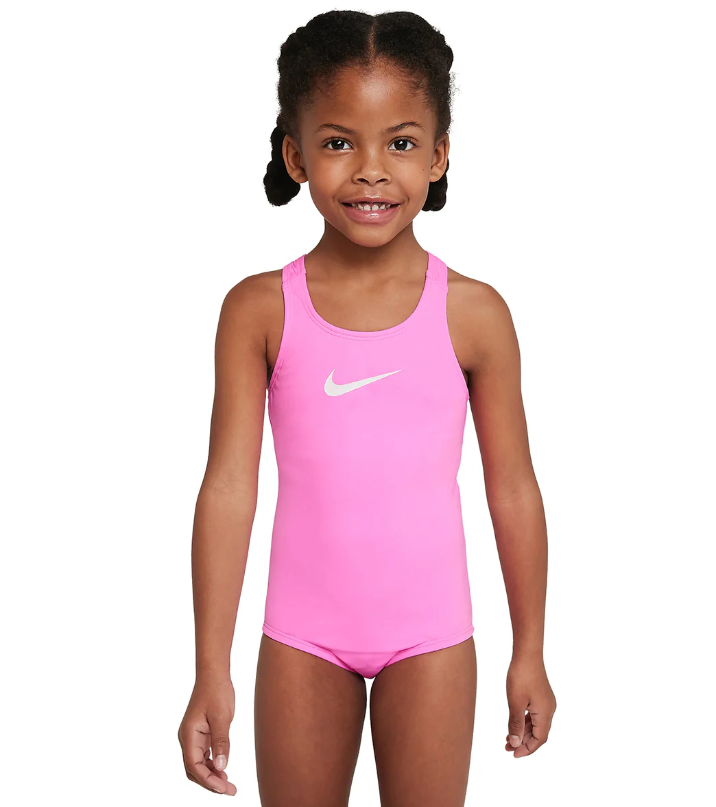 Nike Girls' Essential Racerback One Piece Swimsuit (Little Kid)