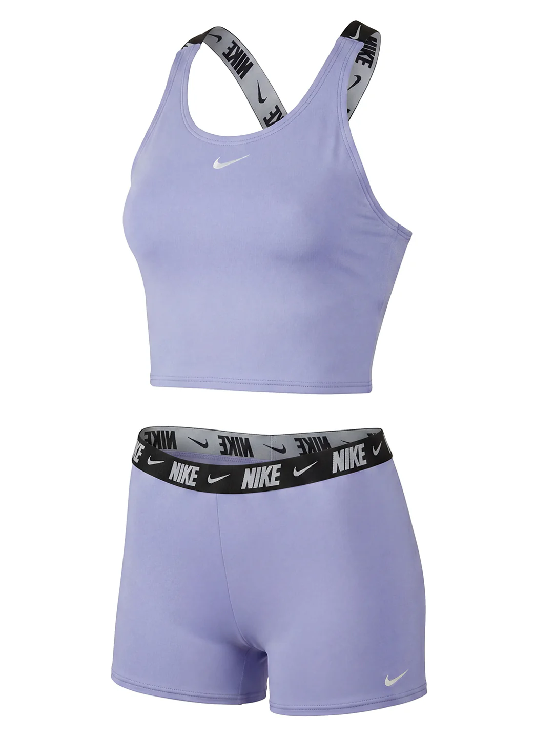 Nike Girls' Logo Tape Crossback Two Piece Midkini Set (Big Kid) - Image 4