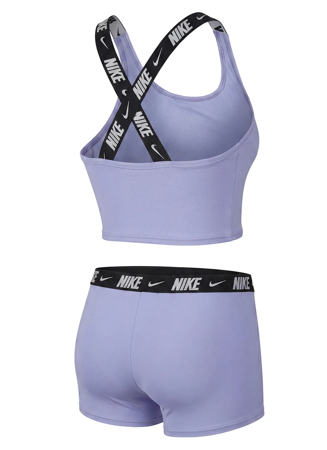 Nike Girls' Logo Tape Crossback Two Piece Midkini Set (Big Kid) - Image 6