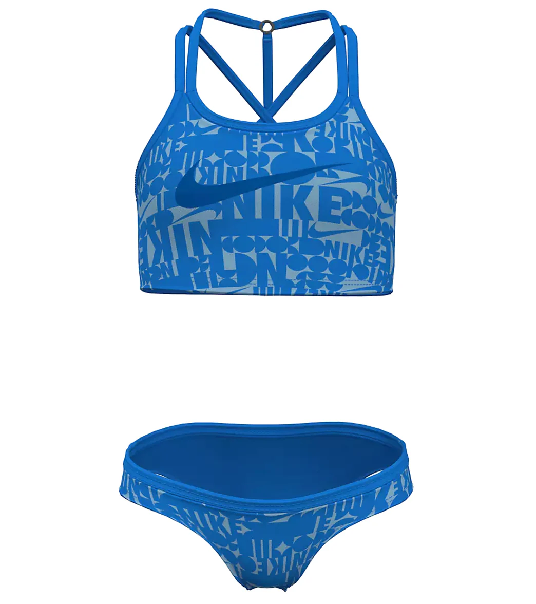 Nike Girls' Retro Flow T-Crossback Midkini Set (Big Kid) - Image 16