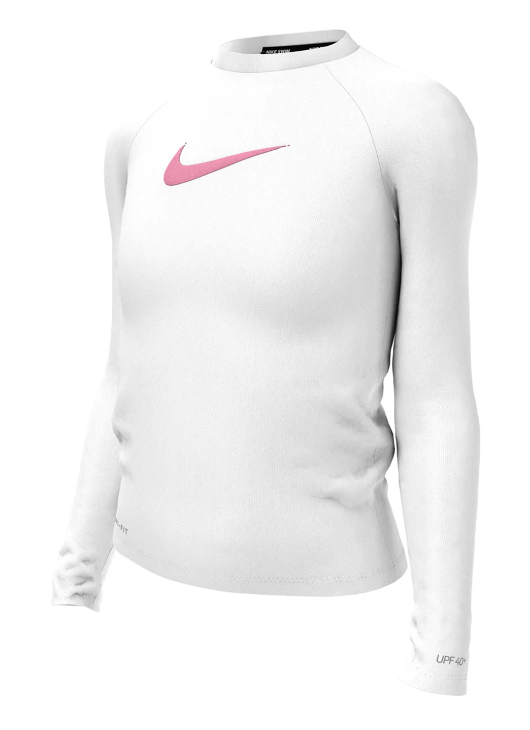 Nike Girls' Swoosh Long Sleeve Rashguard (Big Kid) - Image 12