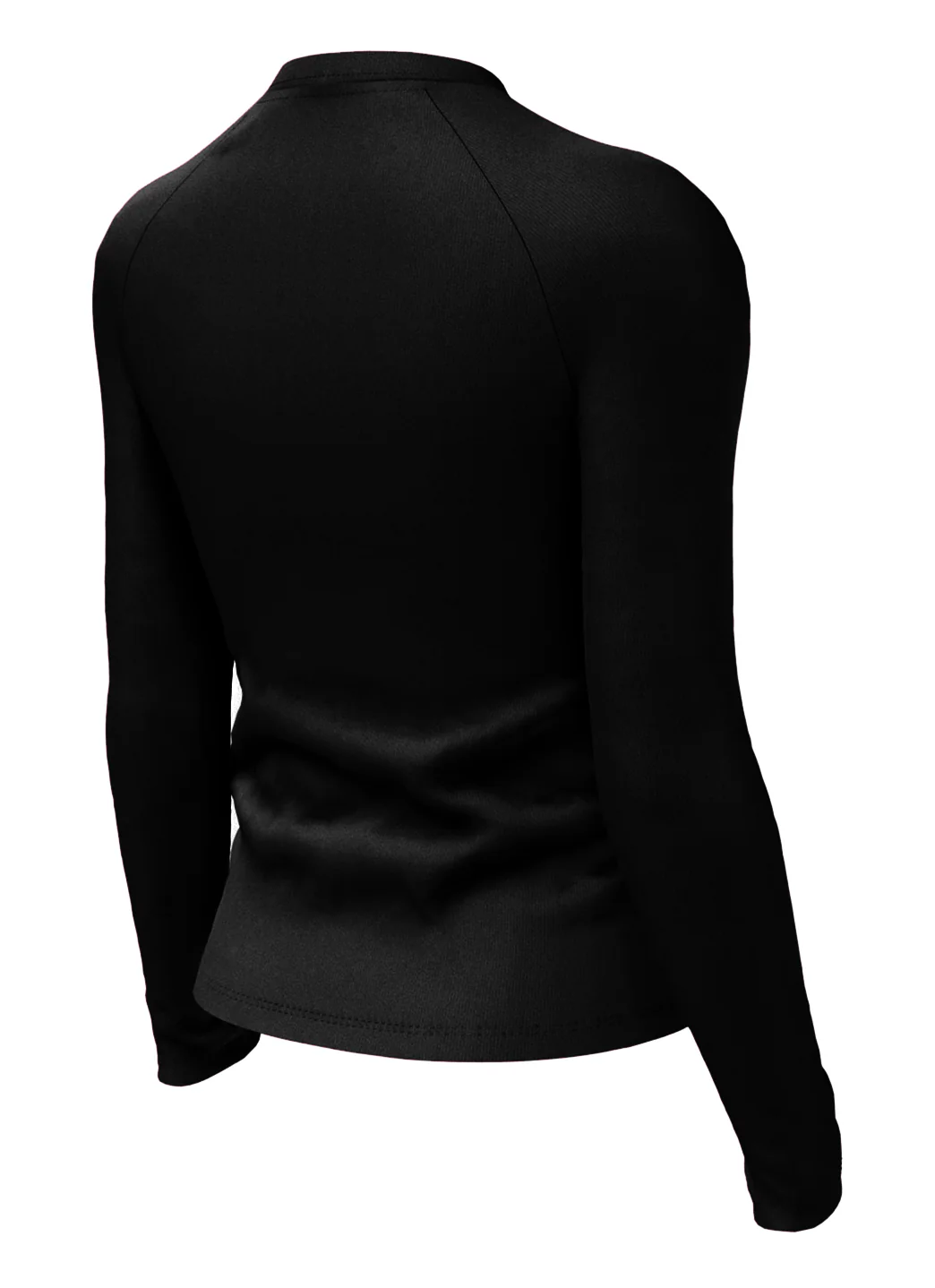 Nike Girls' Swoosh Long Sleeve Rashguard (Big Kid) - Image 3