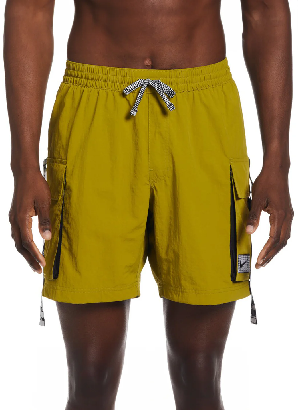 Nike Men's 18" Logo Tape Cargo Swim Trunks - Image 3