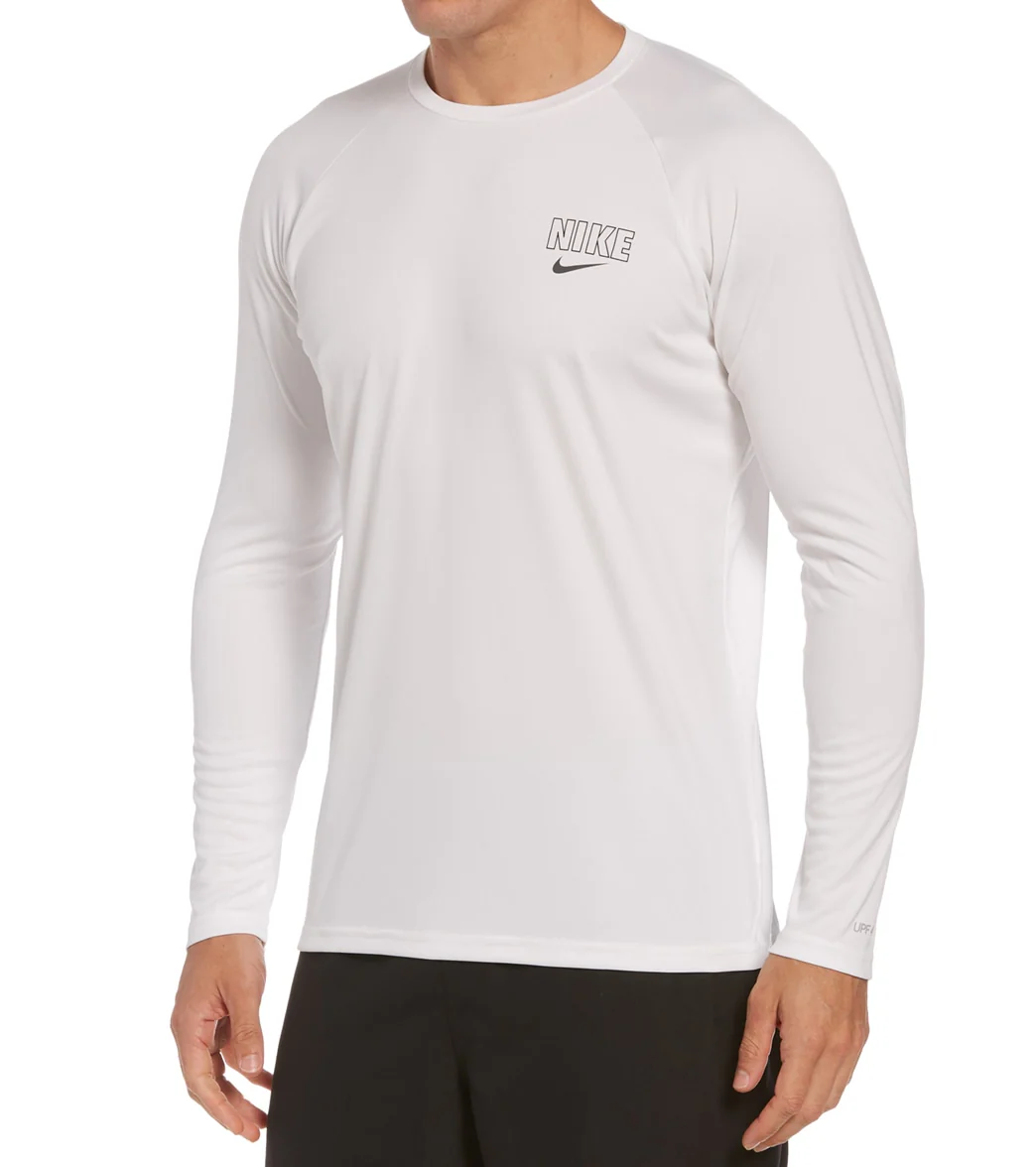 Nike Men's Block Logo Long Sleeve Hydroguard - Image 10