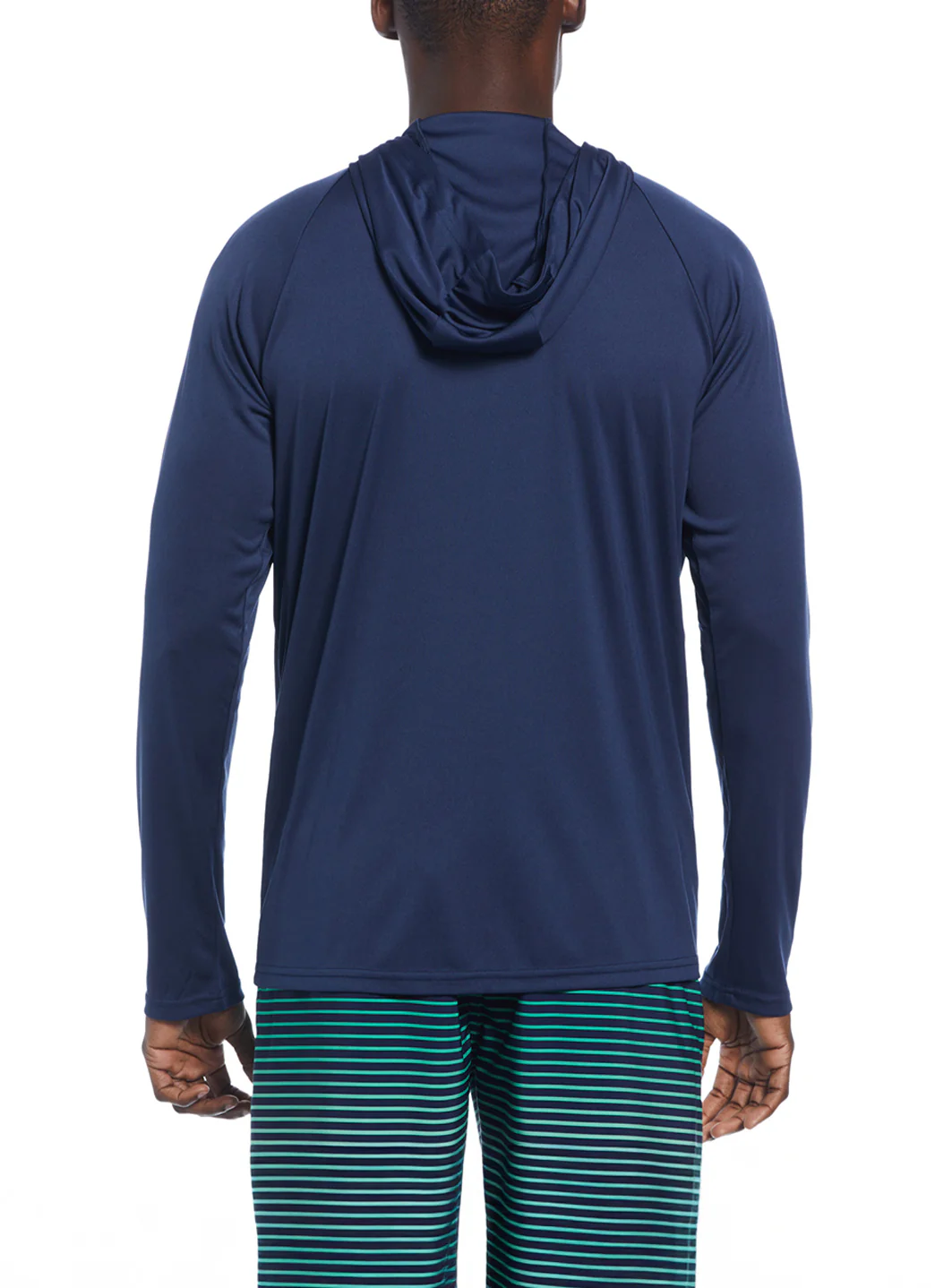 Nike Men's Essential Long Sleeve Hooded Hydroguard Swim Shirt - Image 11