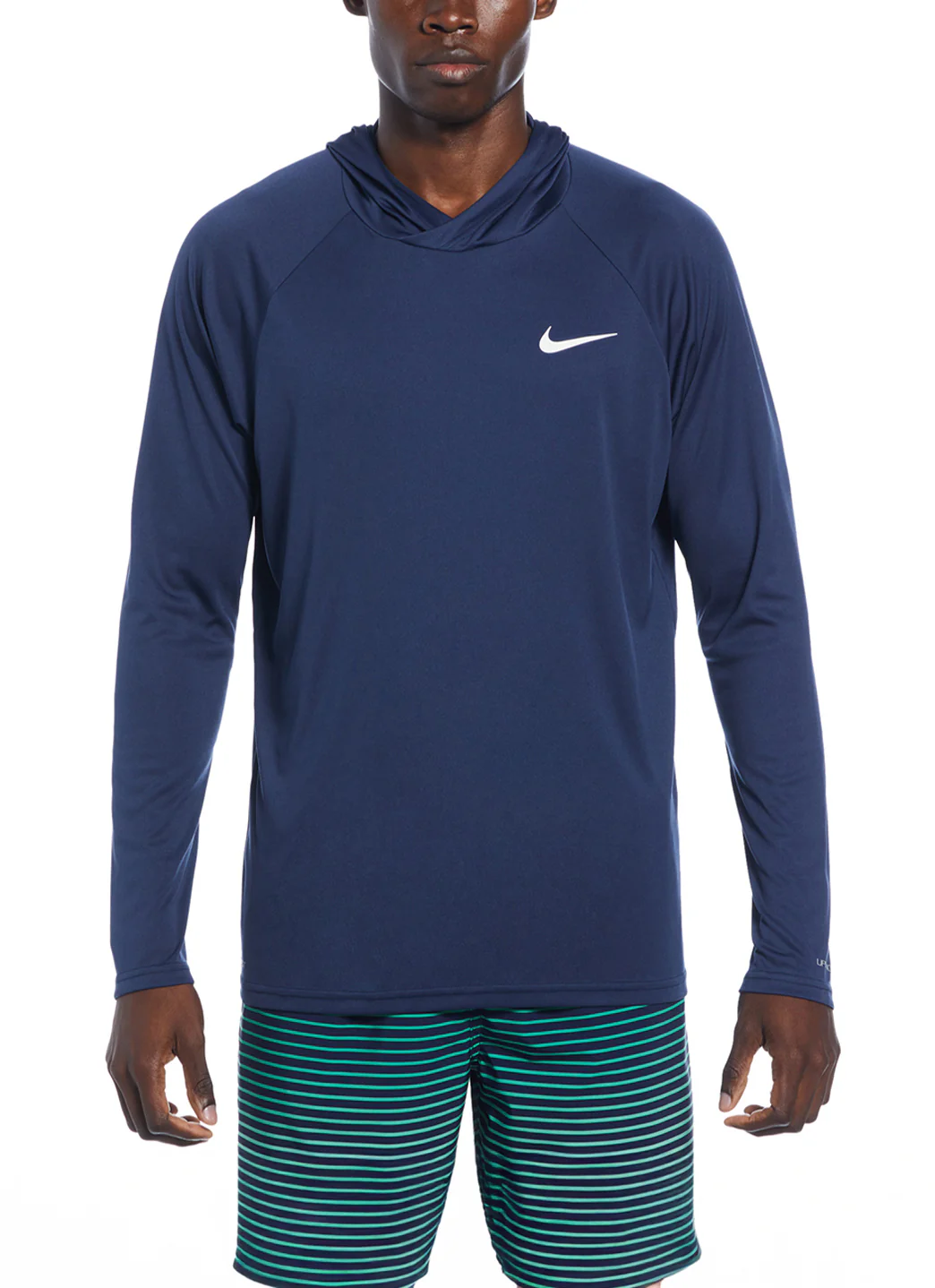 Nike Men's Essential Long Sleeve Hooded Hydroguard Swim Shirt - Image 18