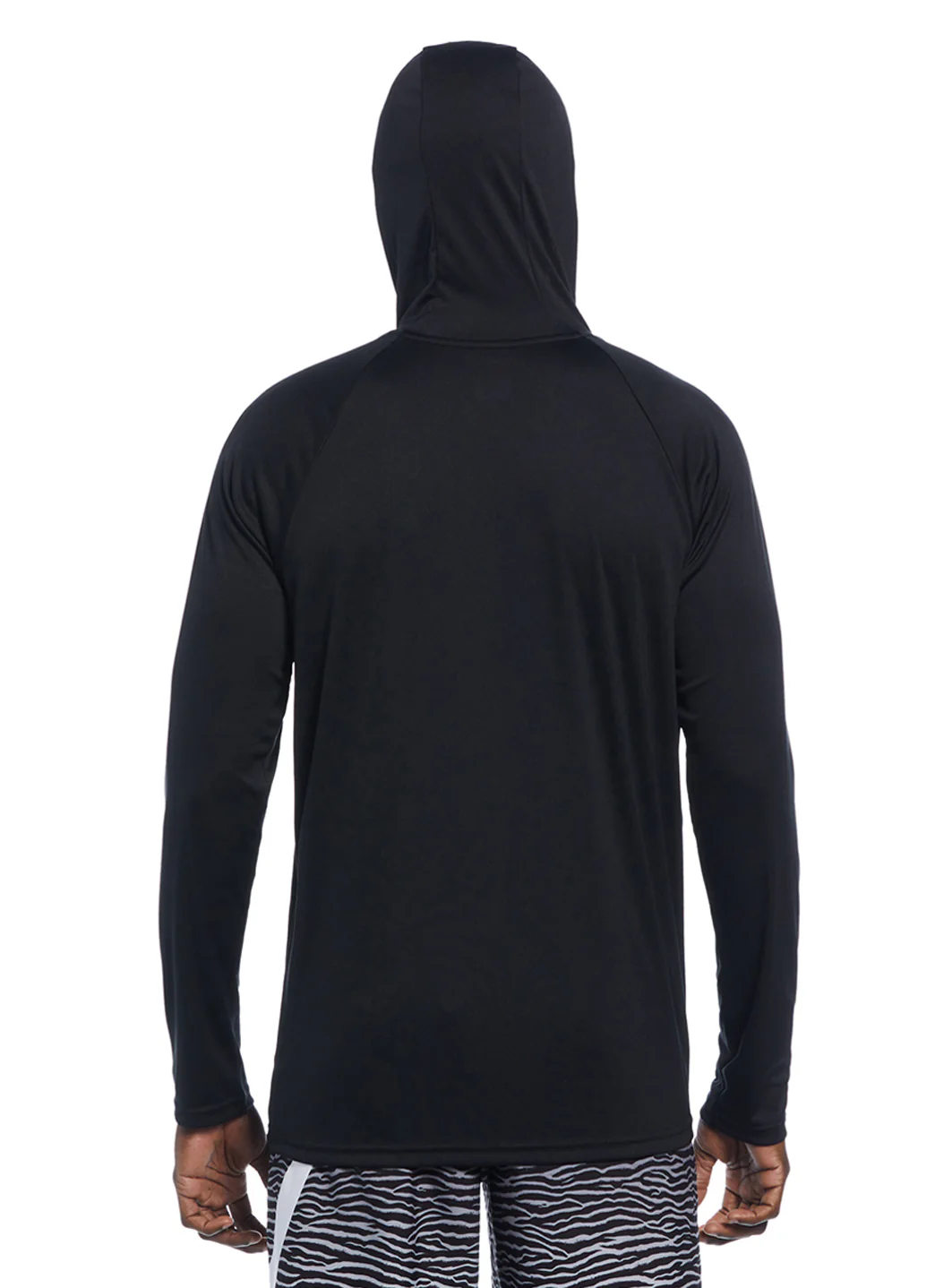 Nike Men's Essential Long Sleeve Hooded Hydroguard Swim Shirt - Image 22