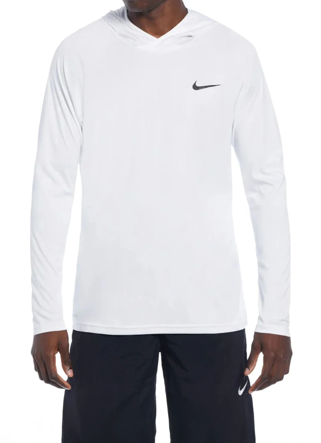 Nike Men's Essential Long Sleeve Hooded Hydroguard Swim Shirt - Image 36