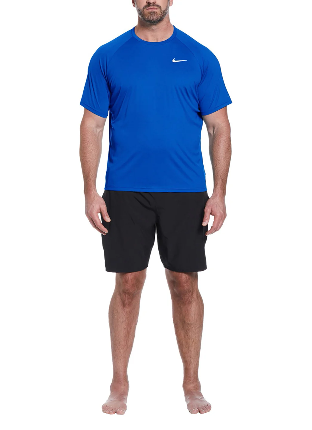 Nike Men's Essential Short Sleeve Hydro Rashguard (Extended Sizes) - Image 11