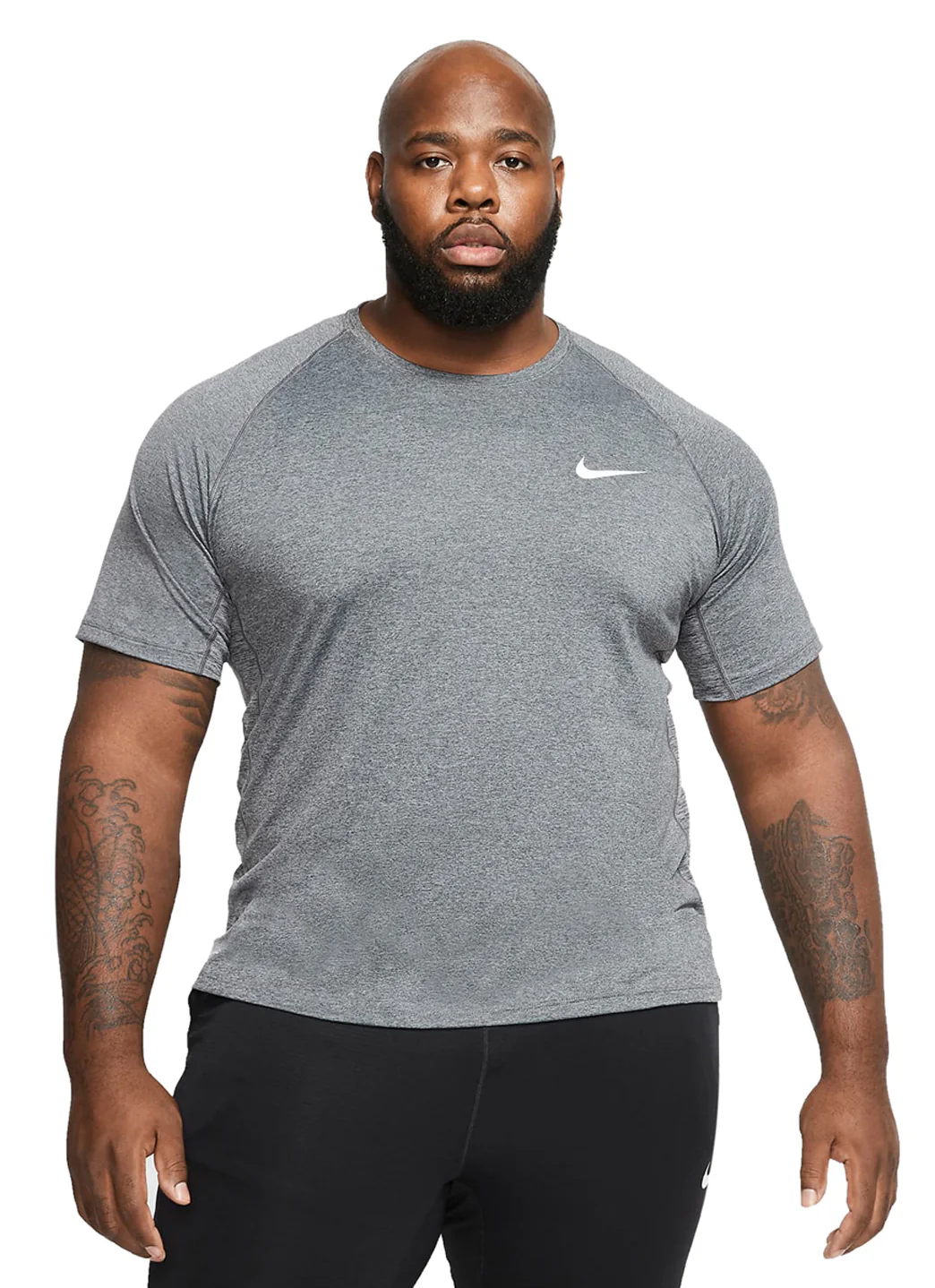 Nike Men's Essential Short Sleeve Hydro Rashguard (Extended Sizes) - Image 17