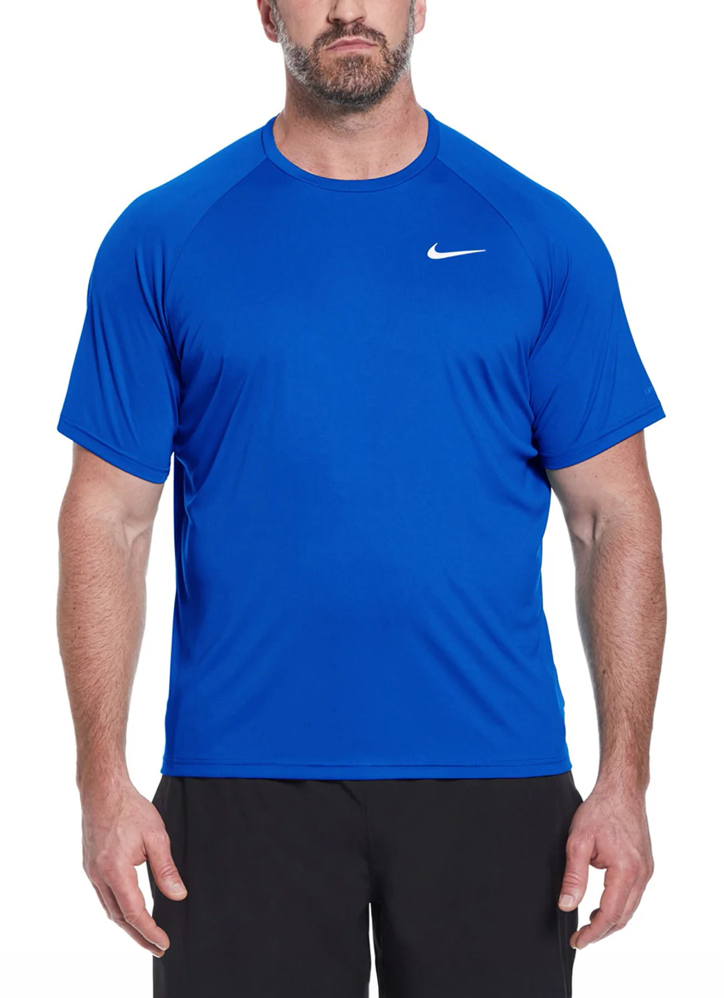 Nike Men's Essential Short Sleeve Hydro Rashguard (Extended Sizes) - Image 9