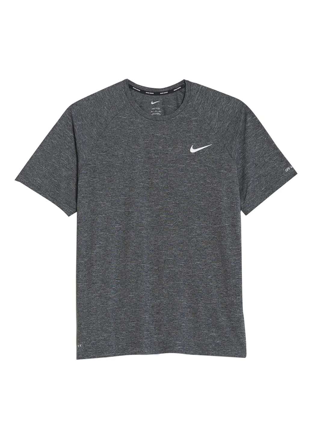 Nike Men's Extended Heather Short Sleeve Hydroguard Swim Shirt - Image 11