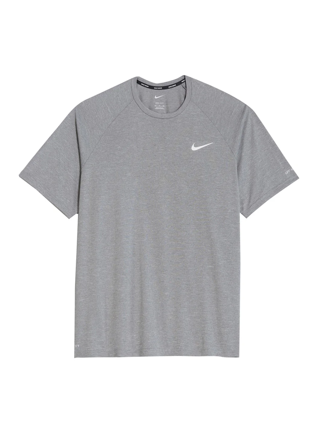 Nike Men's Extended Heather Short Sleeve Hydroguard Swim Shirt - Image 2