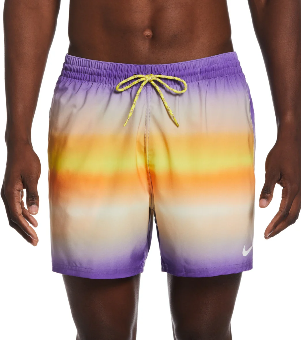Nike Men's Horizon Stripe Swim Trunks - Image 10