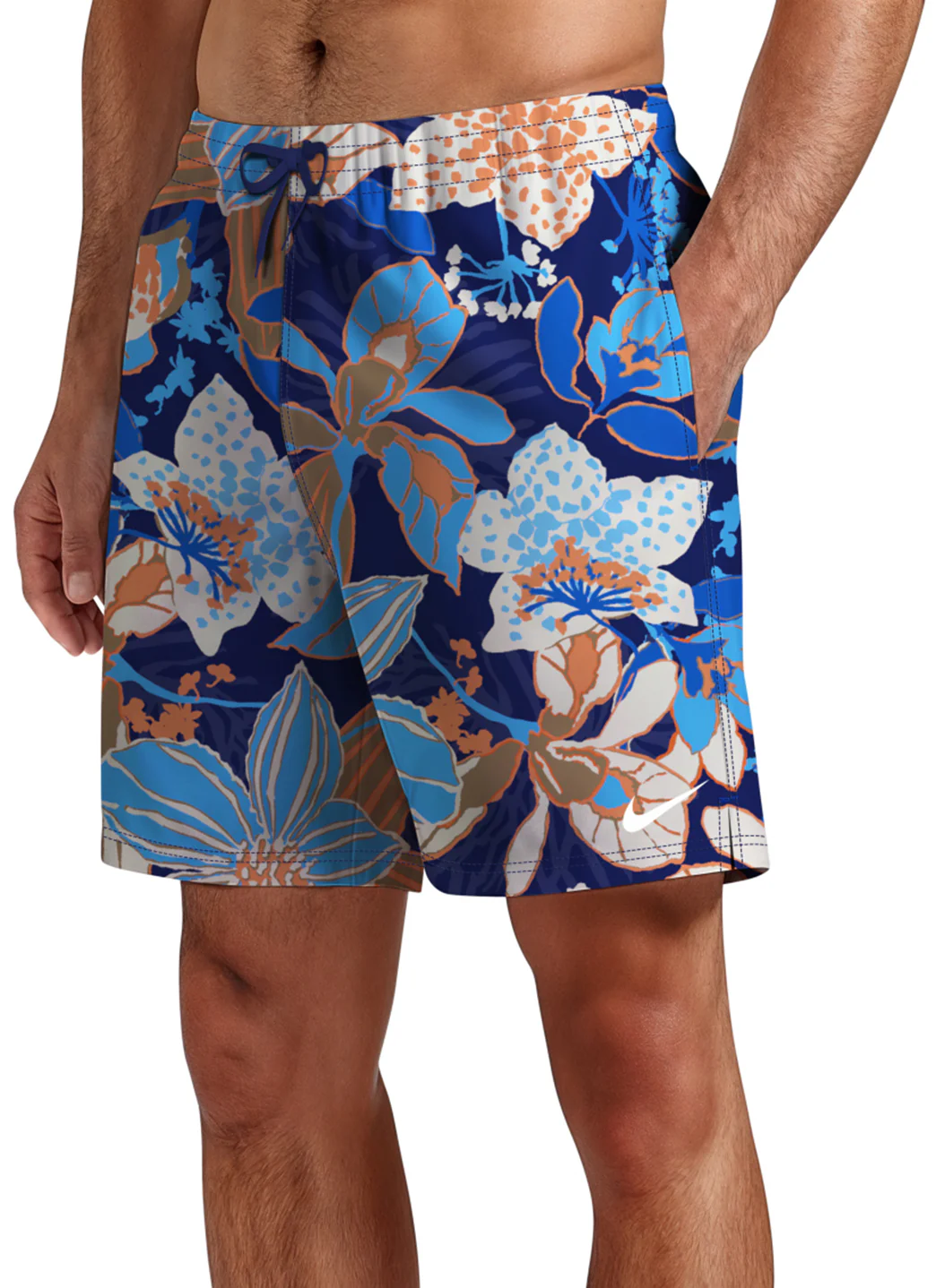 Nike Men's Hot House Floral 16" Volley Swim Trunk - Image 2