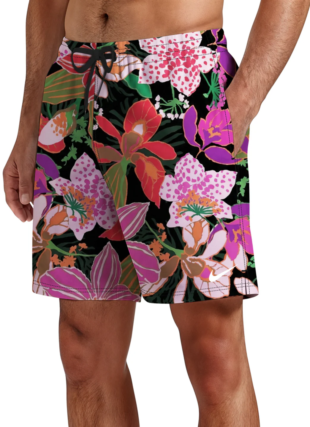 Nike Men's Hot House Floral 16" Volley Swim Trunk - Image 8