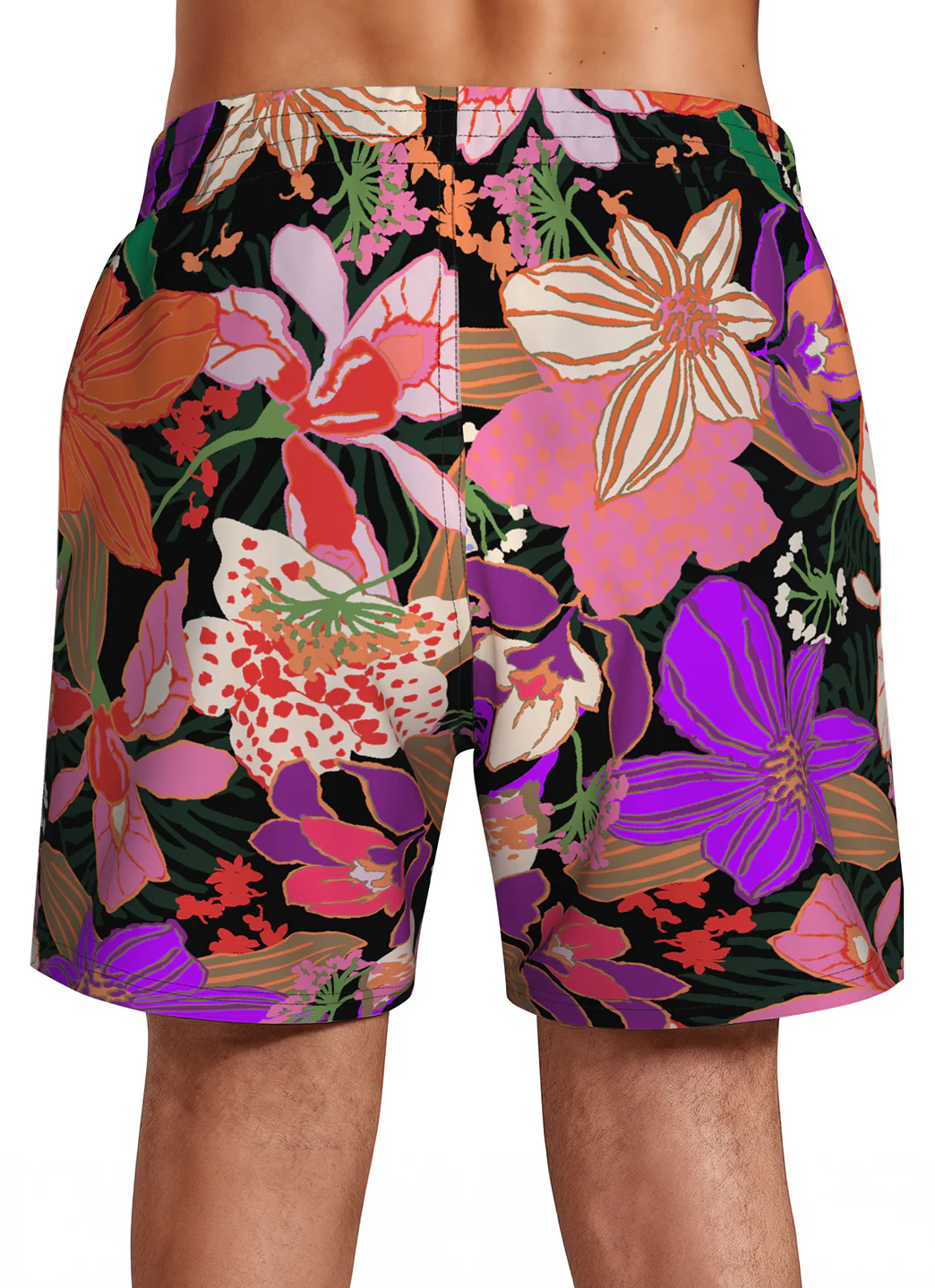 Nike Men's Hot House Floral 16" Volley Swim Trunk - Image 9