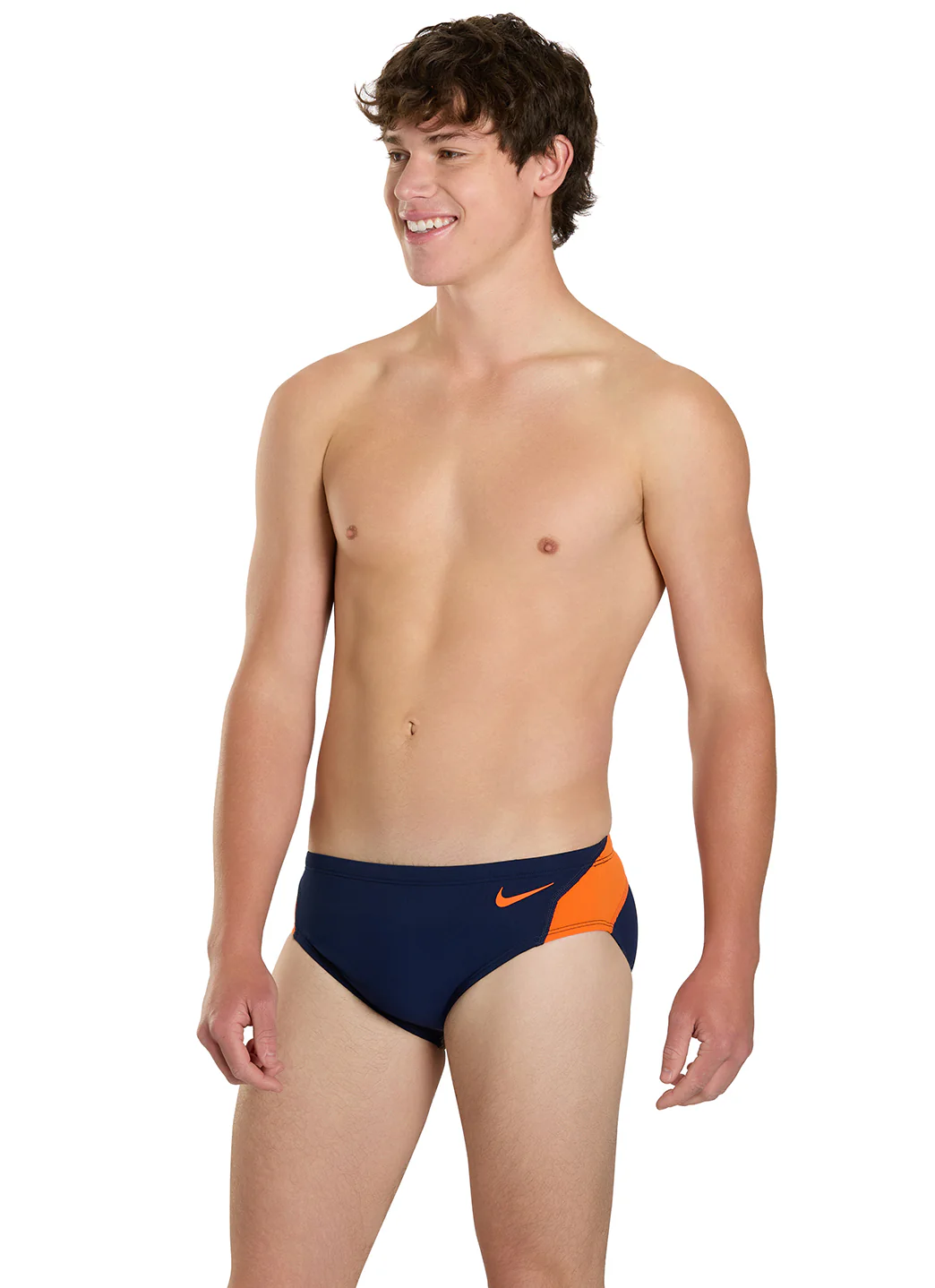Nike Men's HydraStrong Colorblock Brief Swimsuit - Image 20