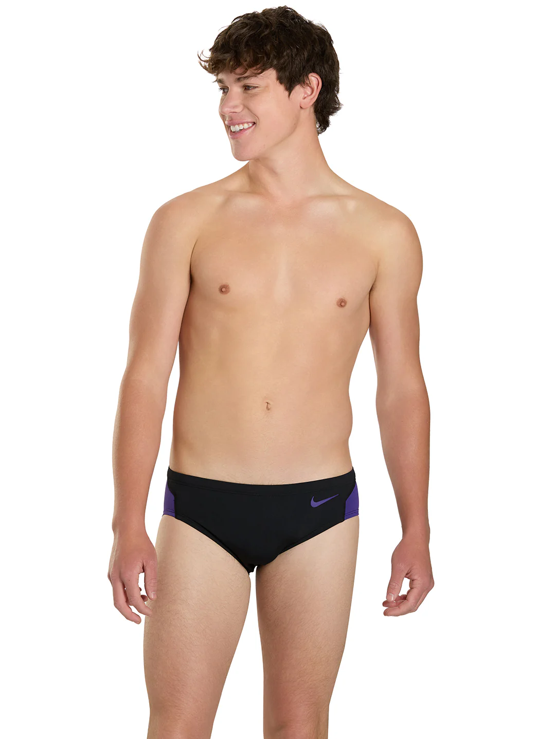 Nike Men's HydraStrong Colorblock Brief Swimsuit - Image 5