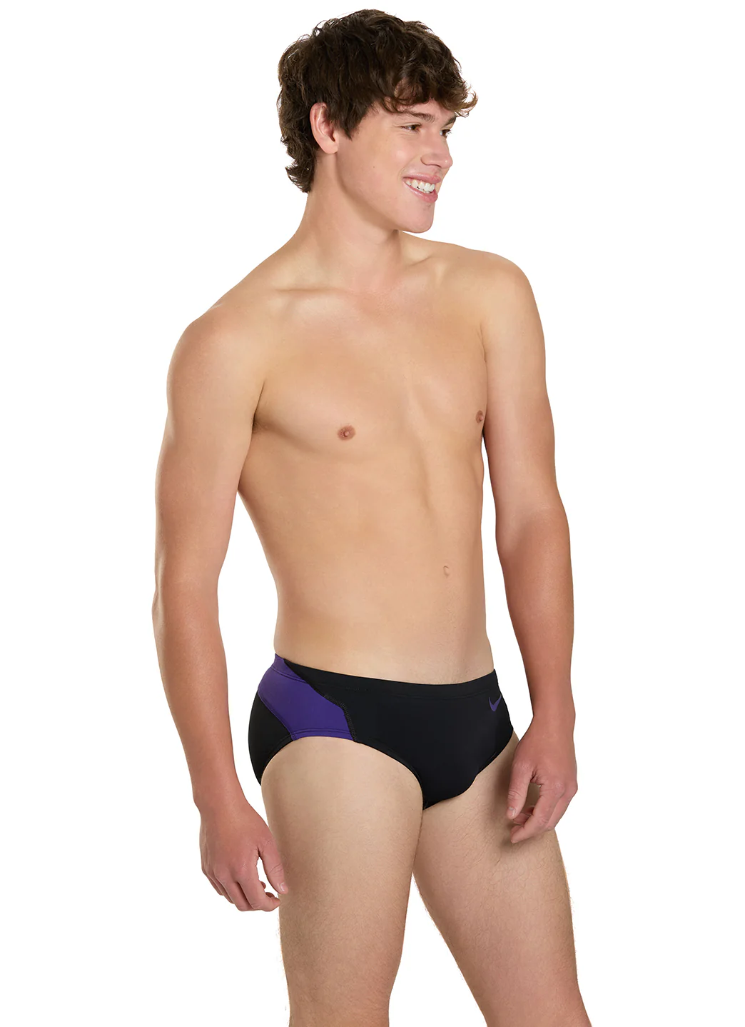 Nike Men's HydraStrong Colorblock Brief Swimsuit - Image 7