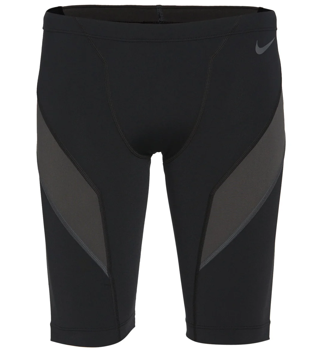 Nike Men's HydraStrong Colorblock Jammer Swimsuit - Image 14