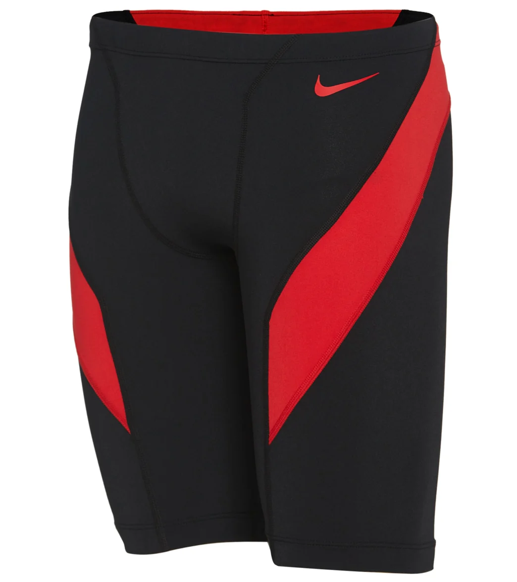 Nike Men's HydraStrong Colorblock Jammer Swimsuit - Image 18