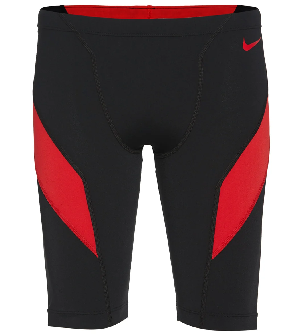 Nike Men's HydraStrong Colorblock Jammer Swimsuit - Image 19