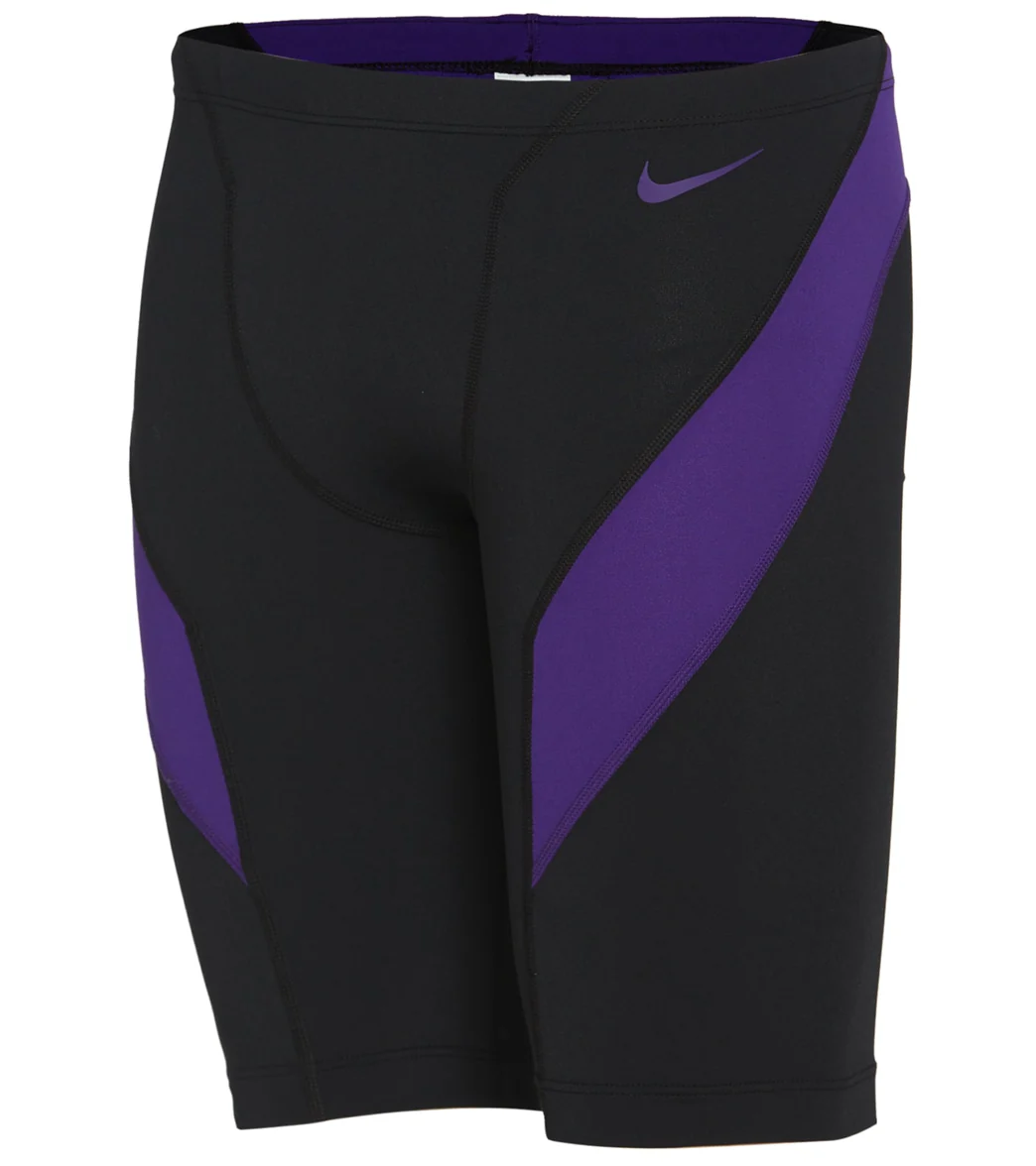 Nike Men's HydraStrong Colorblock Jammer Swimsuit - Image 23