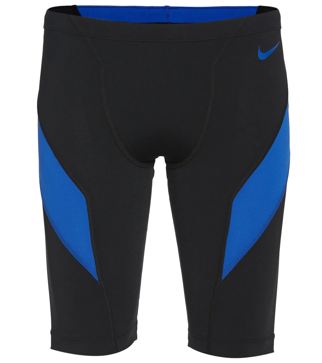 Nike Men's HydraStrong Colorblock Jammer Swimsuit - Image 34