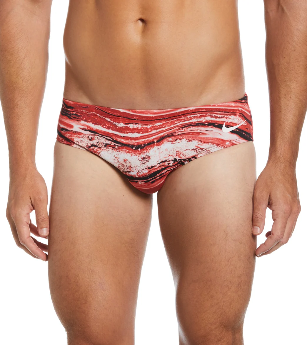 Nike Men's HydraStrong Crystal Wave Brief Swimsuit - Image 16