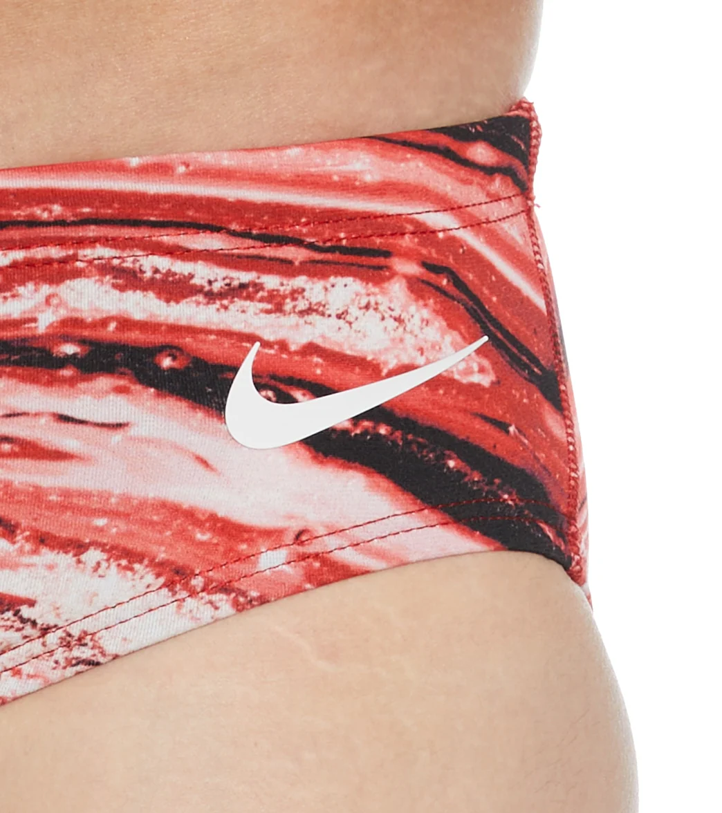 Nike Men's HydraStrong Crystal Wave Brief Swimsuit - Image 20