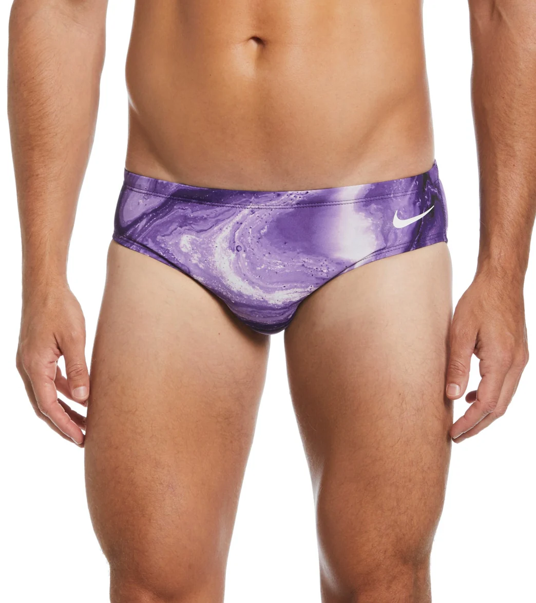 Nike Men's HydraStrong Crystal Wave Brief Swimsuit - Image 23