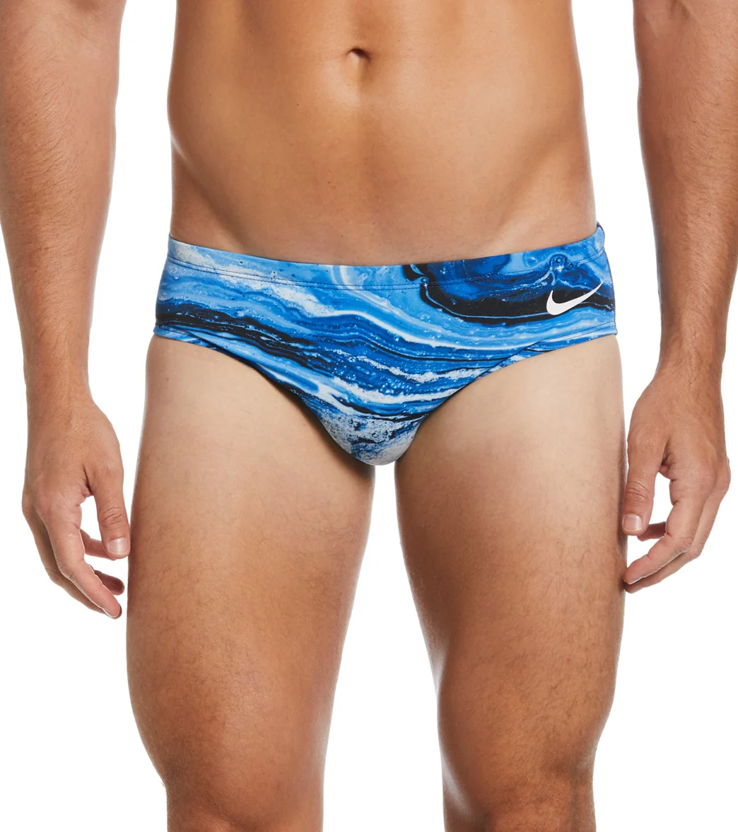 Nike Men's HydraStrong Crystal Wave Brief Swimsuit - Image 3