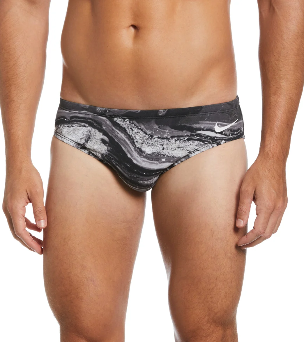Nike Men's HydraStrong Crystal Wave Brief Swimsuit - Image 30