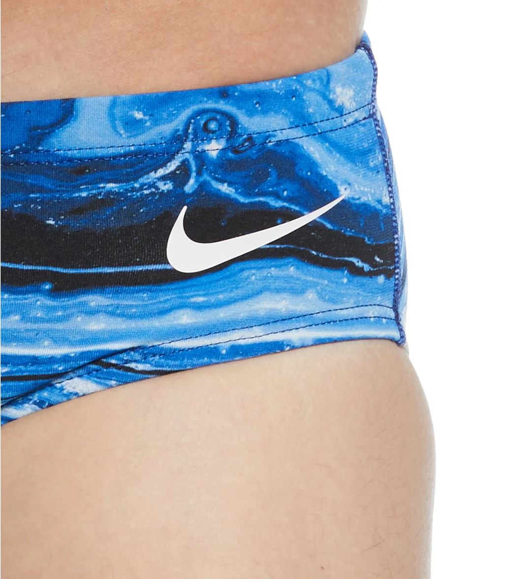 Nike Men's HydraStrong Crystal Wave Brief Swimsuit - Image 6