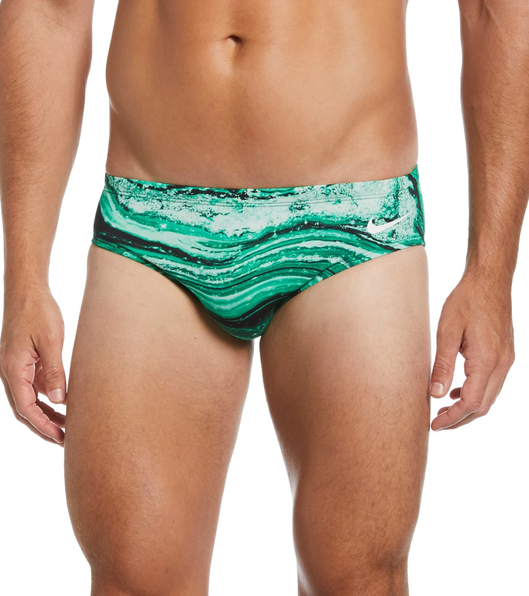 Nike Men's HydraStrong Crystal Wave Brief Swimsuit - Image 9