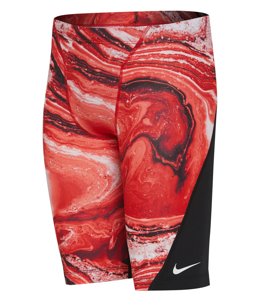 Nike Men's HydraStrong Crystal Wave Jammer Swimsuit - Image 16