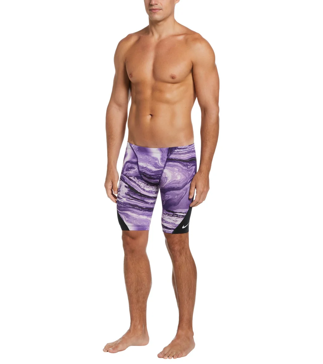 Nike Men's HydraStrong Crystal Wave Jammer Swimsuit - Image 24