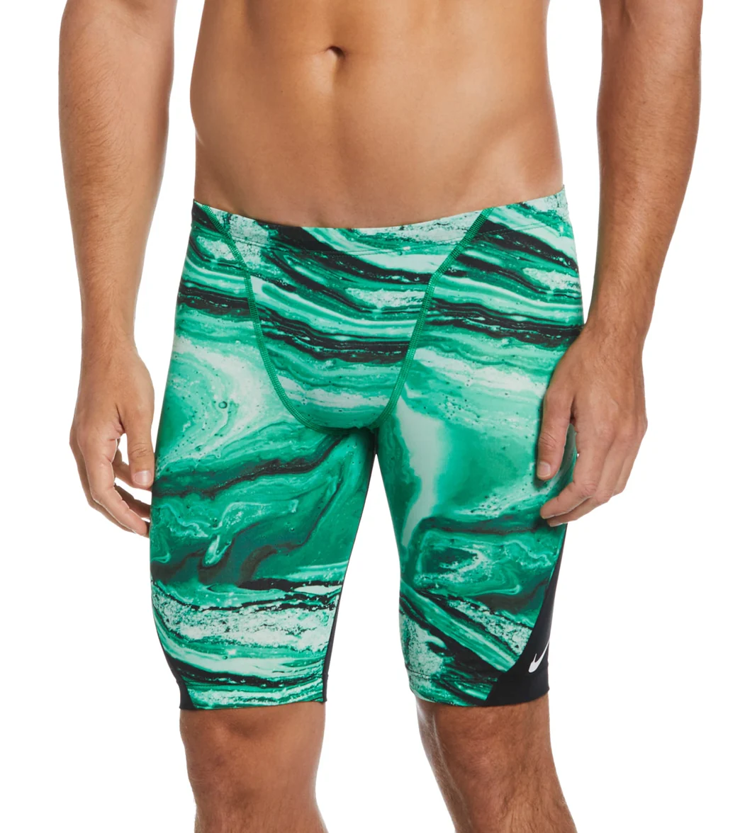 Nike Men's HydraStrong Crystal Wave Jammer Swimsuit - Image 3