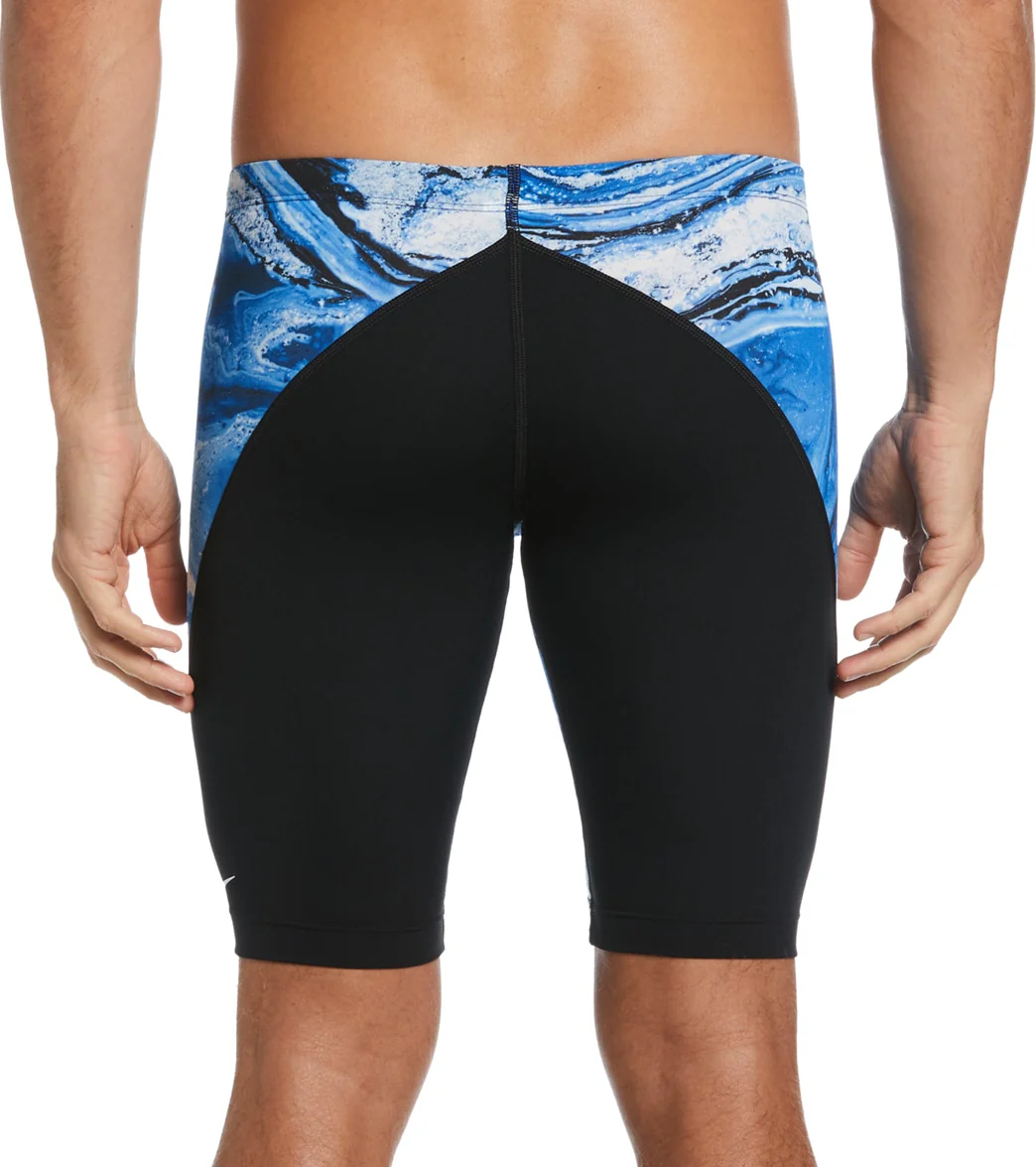 Nike Men's HydraStrong Crystal Wave Jammer Swimsuit - Image 30