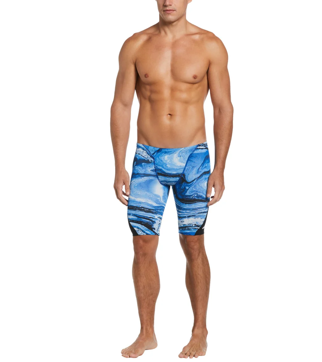 Nike Men's HydraStrong Crystal Wave Jammer Swimsuit - Image 31