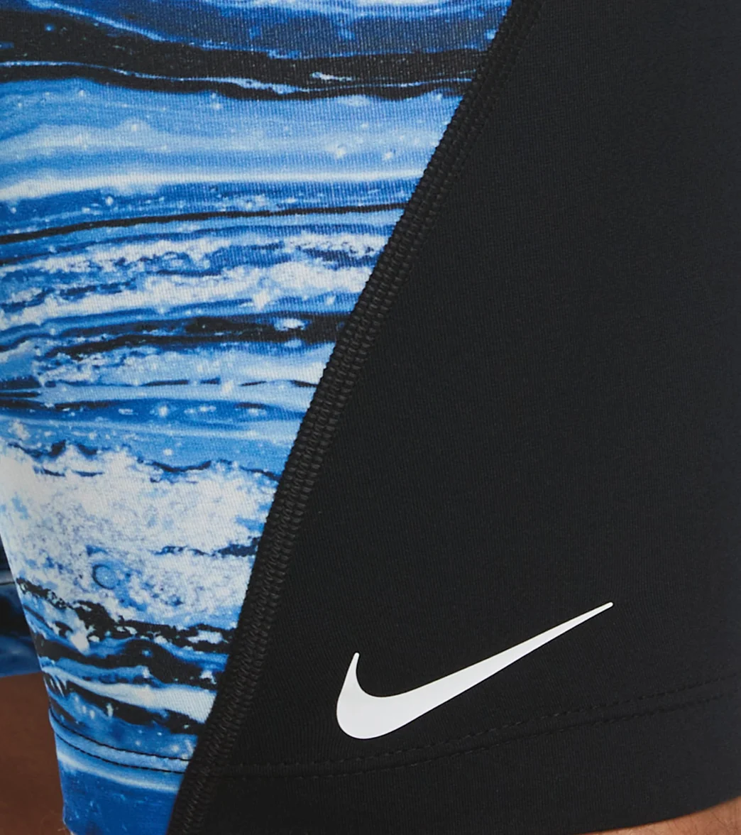 Nike Men's HydraStrong Crystal Wave Jammer Swimsuit - Image 32