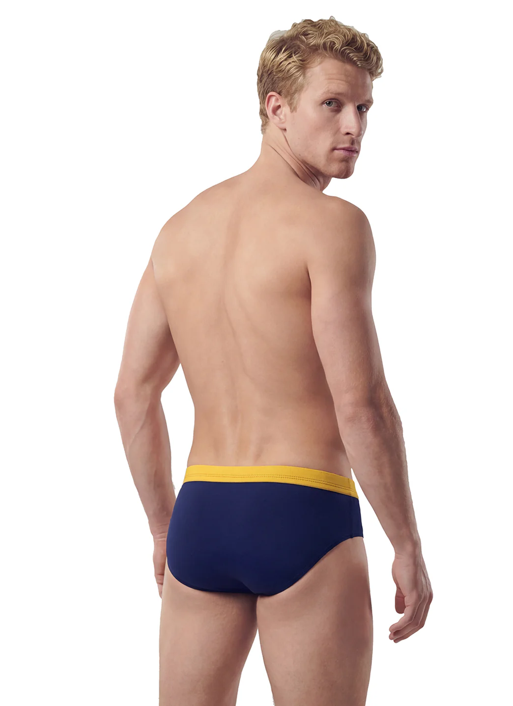 Nike Men's Hydrastrong Fly Colorblock Brief Swimsuit - Image 10