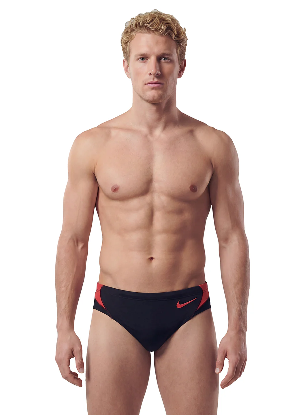 Nike Men's Hydrastrong Fly Colorblock Brief Swimsuit - Image 17