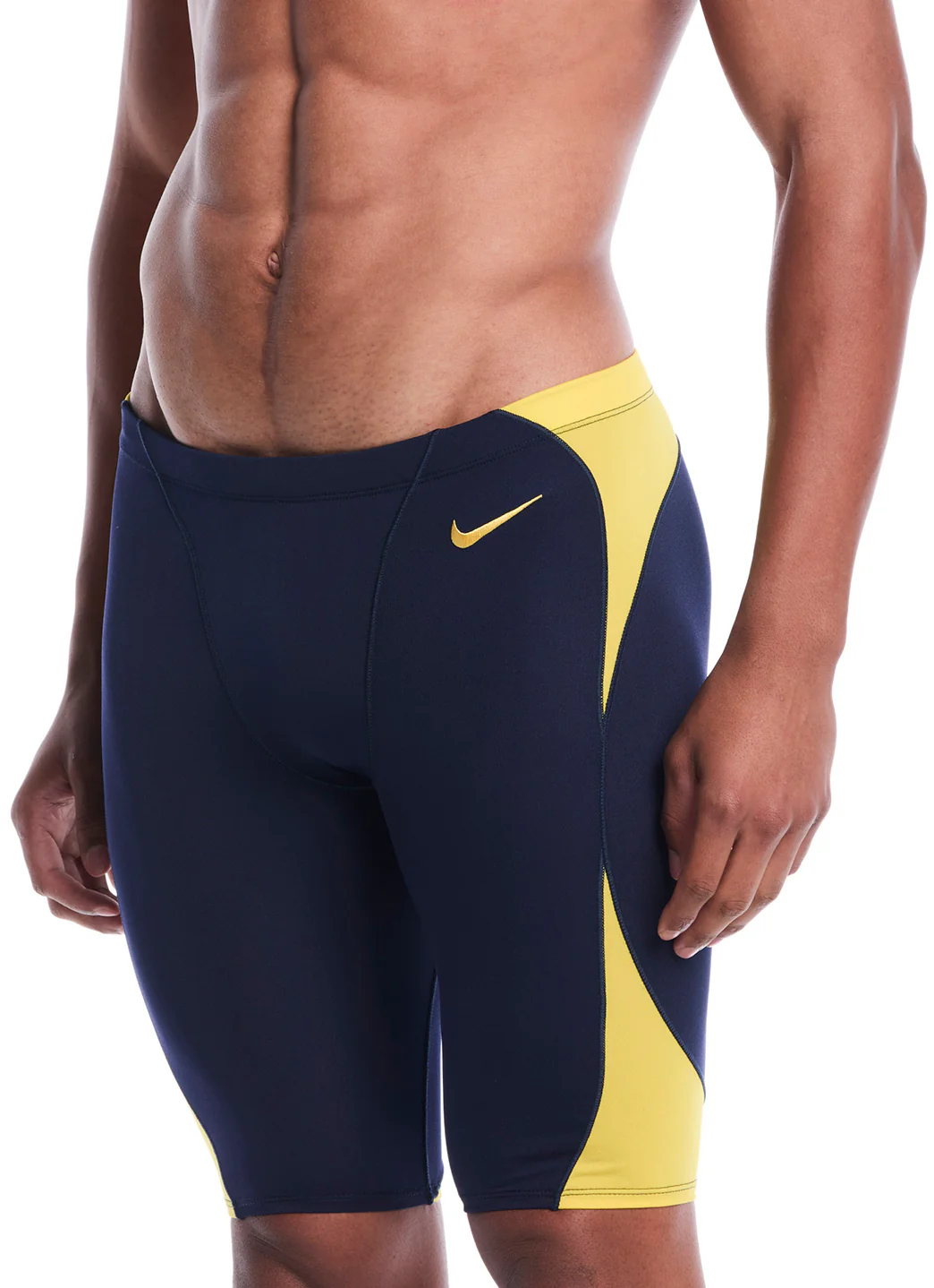 Nike Men's Hydrastrong Fly Colorblock Jammer Swimsuit - Image 10