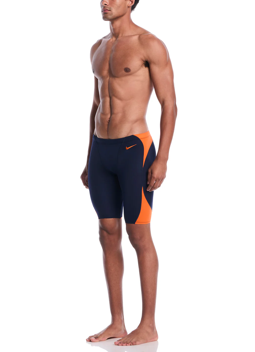 Nike Men's Hydrastrong Fly Colorblock Jammer Swimsuit - Image 21