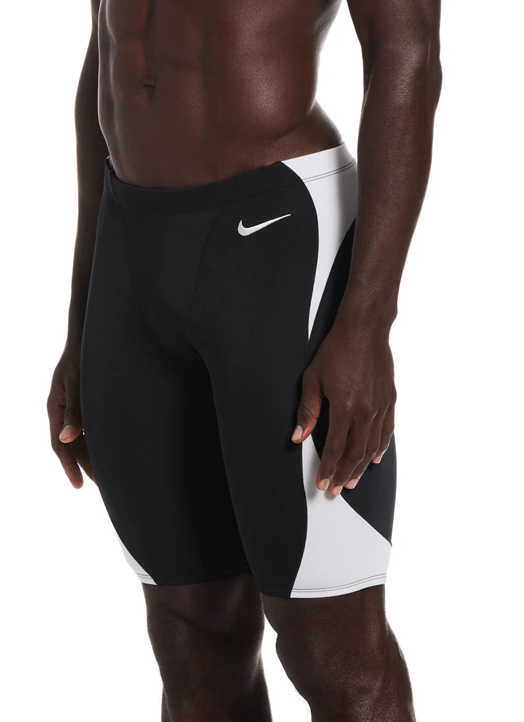 Nike Men's Hydrastrong Fly Colorblock Jammer Swimsuit - Image 3