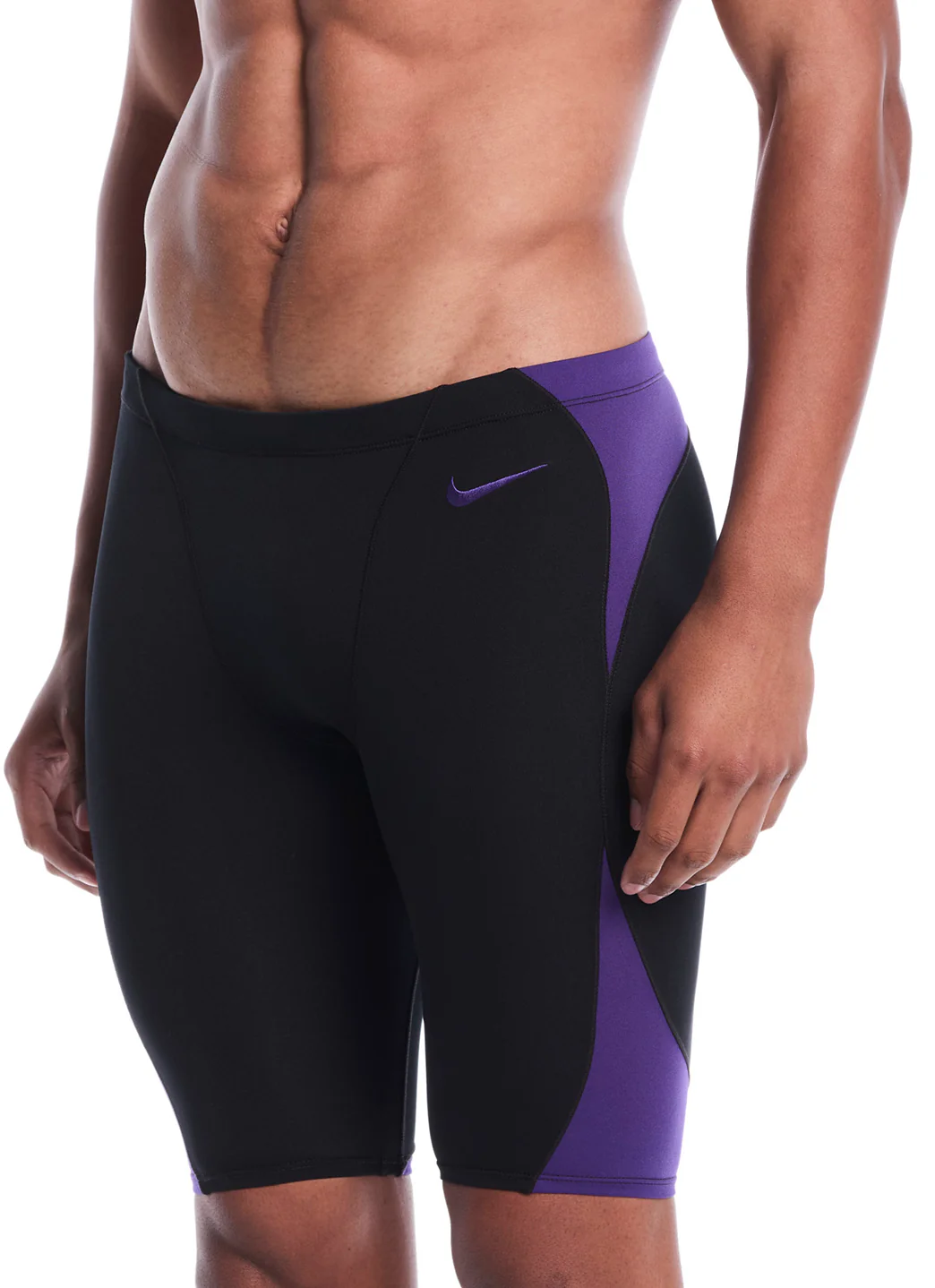 Nike Men's Hydrastrong Fly Colorblock Jammer Swimsuit - Image 34