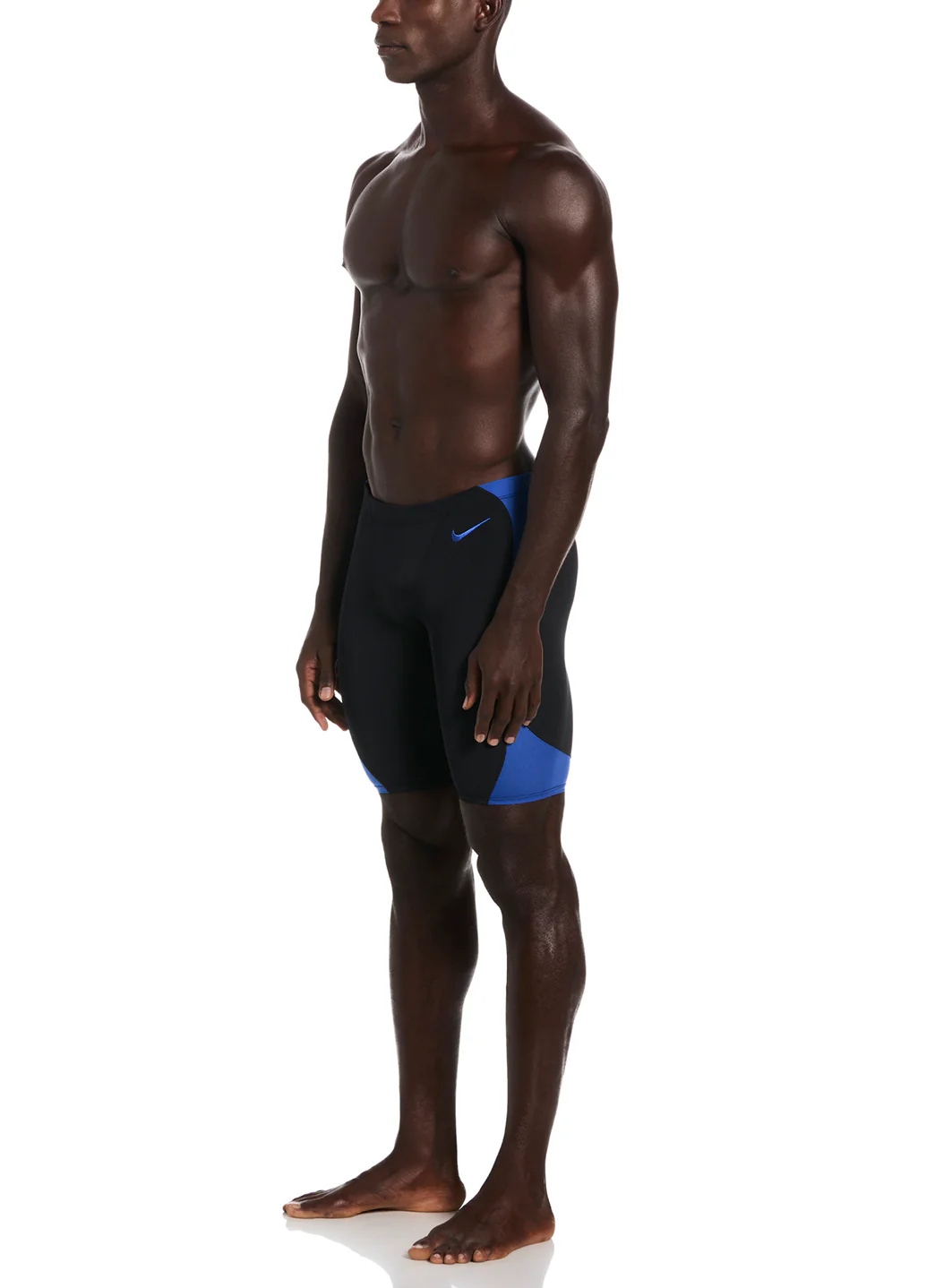 Nike Men's Hydrastrong Fly Colorblock Jammer Swimsuit - Image 45